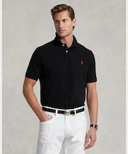 クラシック フィット メッシュ ポロシャツ