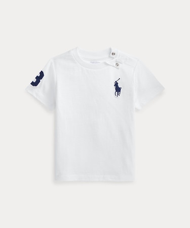 (ベビー)Big Pony コットン ジャージー Tシャツ