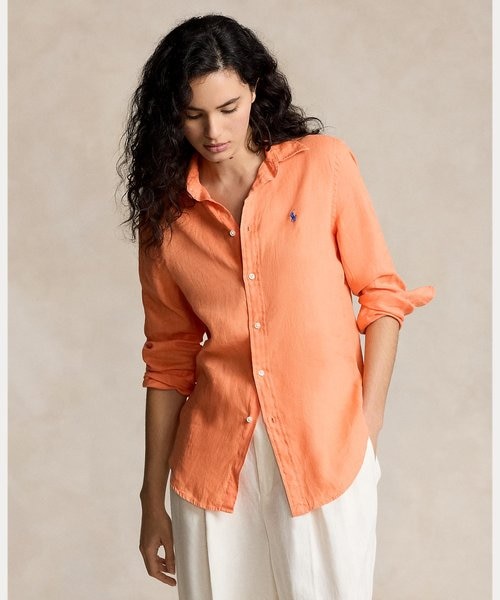 25SS✨未使用 ラルフローレン リラックスフィット フローラル柄 リネンシャツ 25SS✨未使用 ラルフローレン リラックスフィット フローラル柄 リネン