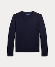 (ボーイズ 8才～20才)コットン Vネック セーター