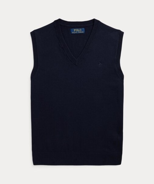 (ボーイズ 8才~20才)コットン Vネック セーター ベスト