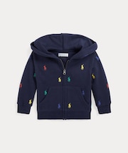 (ベビー)Polo ポニー フリース フルジップ フーディ
