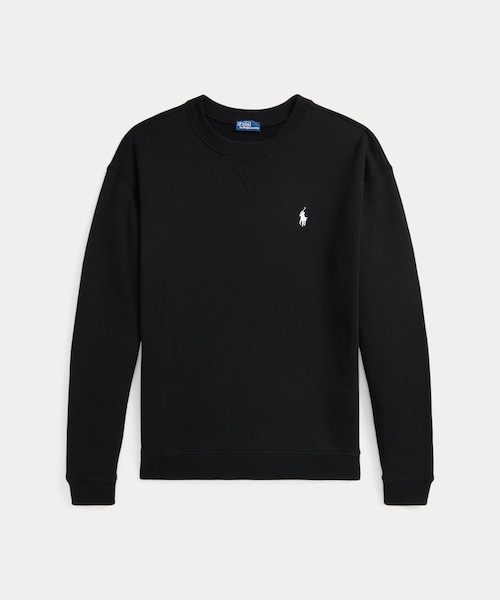 ポロ フリース クルーネック プルオーバー 黒 М Ralph Lauren フリース クルーネック プルオーバー｜ポロ ラルフ ローレンの