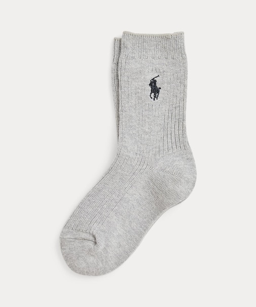 (ボーイズ 2才～4才)リブ クルー ソックス