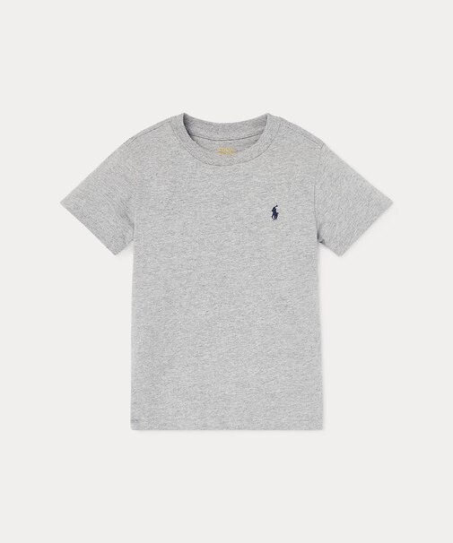(ボーイズ 2才～7才)コットン ジャージー クルーネック Tシャツ