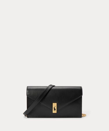 Polo ID レザー チェーン ウォレット & バッグ