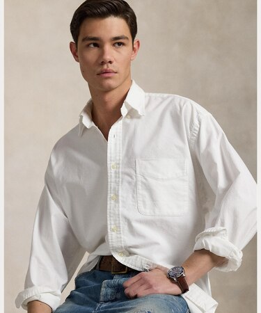 オーガニック コットン ビッグ シャツ