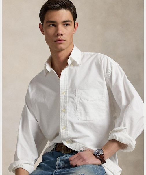 オーガニック コットン ビッグ シャツ