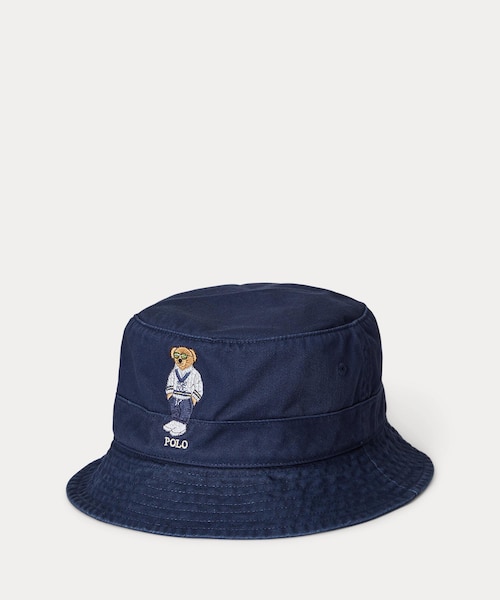 Polo ベア ツイル バケット ハット｜ポロ ラルフ ローレンの通販