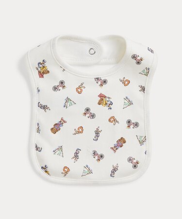 (ベビー)Polo ベア コットン インターロック ビブ
