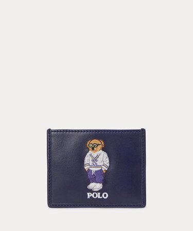 Polo ベア レザー カード ケース