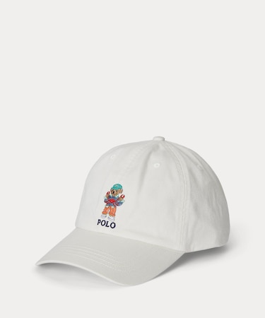 (ボーイズ 8才～20才)Polo ベア コットン ツイル ボール キャップ