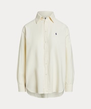 オーバーサイズ フィット コットン オックスフォード シャツ