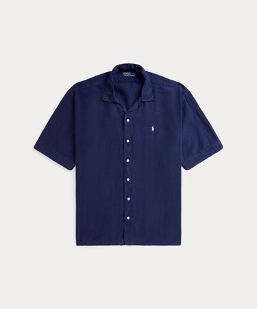 リネン ビッグ シャツ