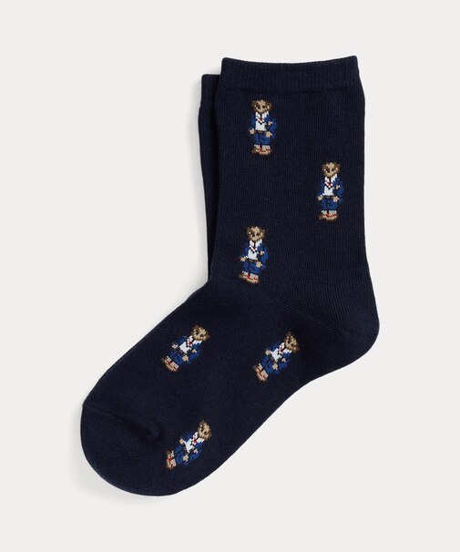 (ボーイズ 2才～4才)Polo ベア クルー ソックス