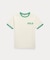 (ボーイズ 8才～20才)ロゴ コットン ジャージー リンガー Tシャツ