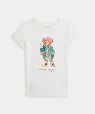 (ガールズ 2才～6才)Polo ベア コットン ジャージー Tシャツ