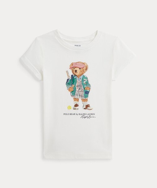 (ガールズ 2才～6才)Polo ベア コットン ジャージー Tシャツ