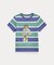(ボーイズ 2才～7才)Polo ベア ストライプド コットン ジャージー Tシャツ