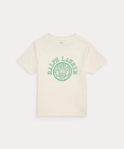 (ボーイズ 2才～7才)ロゴ コットン ジャージー Tシャツ
