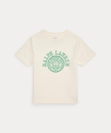 (ボーイズ 2才～7才)ロゴ コットン ジャージー Tシャツ