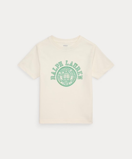 (ボーイズ 2才～7才)ロゴ コットン ジャージー Tシャツ
