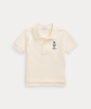 (ベビー)Polo ベア コットン メッシュ ポロシャツ