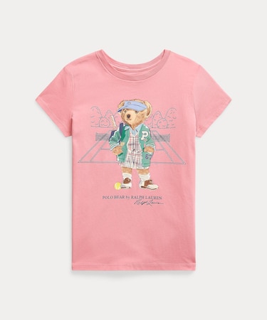 (ガールズ 7才~16才)Polo ベア コットン ジャージー Tシャツ