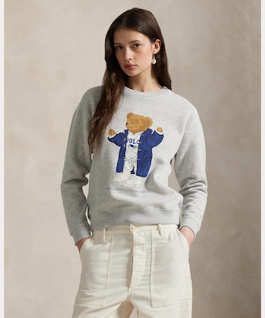 Polo ベア フリース クルーネック