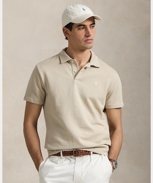 【新品・未使用】Polo ラルフローレン ループバック　フリース　ポロカラー ループバック フリース ポロカラー スウェットシャツ｜ポロ