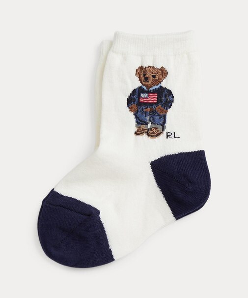 (ボーイズ 2才～4才)Polo ベア クルー ソックス