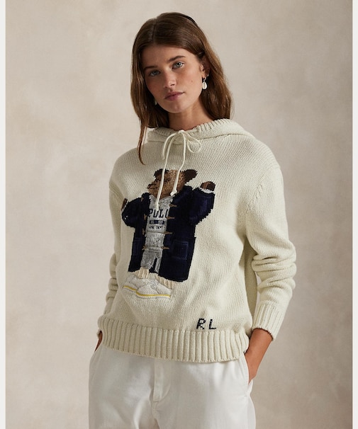 Polo ベア フーデッド セーター