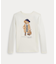 (ガールズ 7才～16才)Polo ベア コットン ジャージー ロングスリーブ Tシャツ