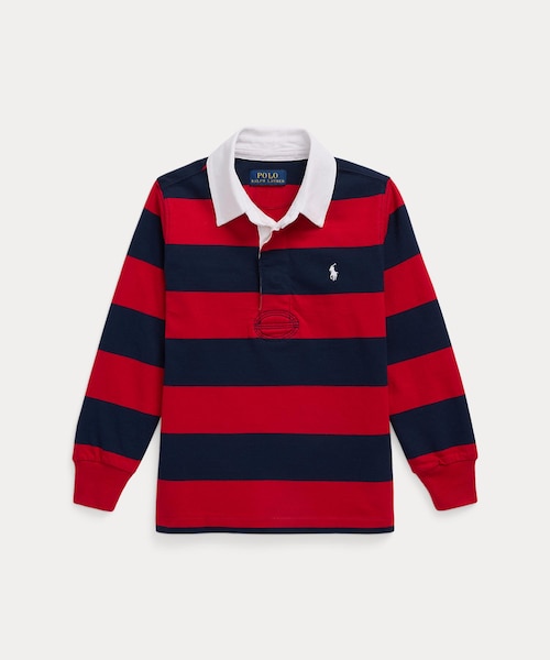 ボーイズ 8才～20才)Polo Sport コットン ラグビー シャツ｜ポロ