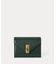Polo ID レザー フォールドオーバー カード ケース