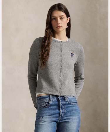 Polo ベア フレンチ テリー カーディガン
