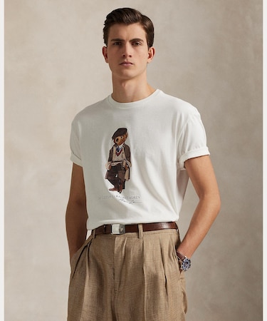 クラシック フィット Polo ベア ジャージー Tシャツ