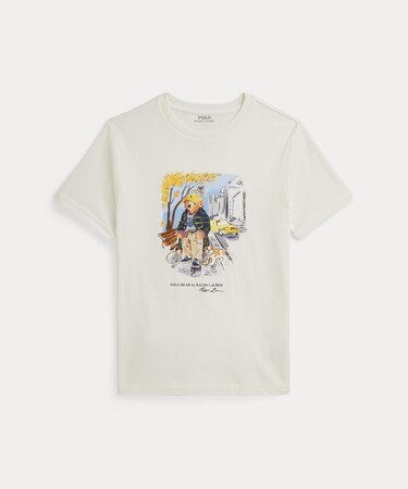 (ボーイズ 8才～20才)Polo ベア コットン ジャージー Tシャツ