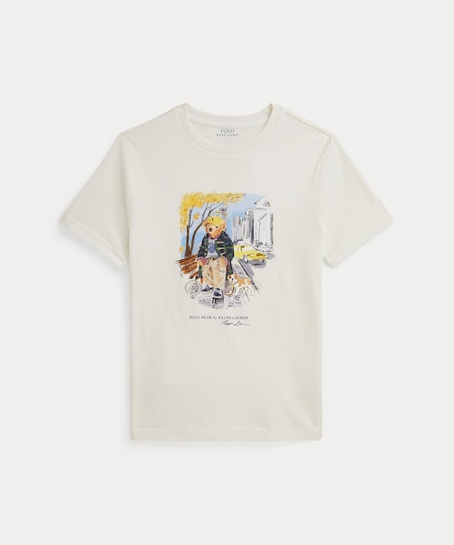 (ボーイズ 8才～20才)Polo ベア コットン ジャージー Tシャツ