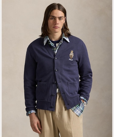 Polo ベア フリース カーディガン