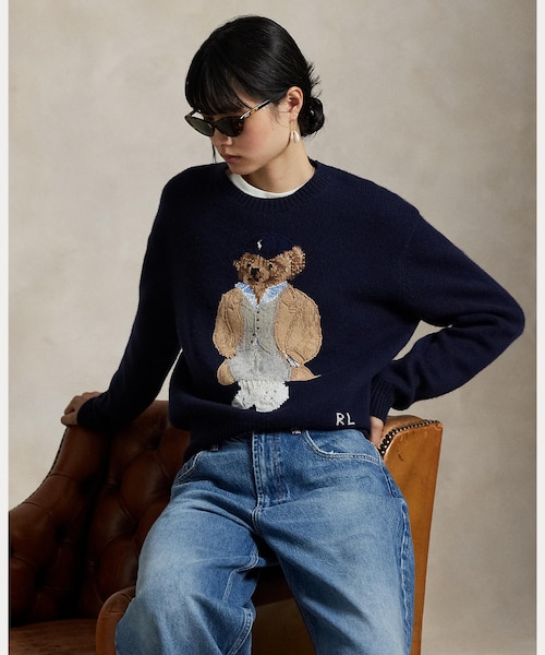 Polo ベア ウールカシミヤブレンド セーター｜ポロ ラルフ