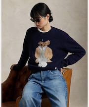 Polo ベア ウールカシミヤブレンド セーター