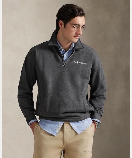 POLO RALPH LAUREN エンブロイダード フリース スウェットシャツ POLO RALPH LAUREN（ポロ ラルフ ローレン）の「グッド バイブス