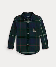 (ボーイズ 2才～7才)Polo ベア チェック オックスフォード シャツ