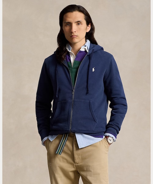 Polo Ralph Laurenフレンチテリーフルジップフーディ French Terry Full-Zip Hoodie | Ralph Lauren