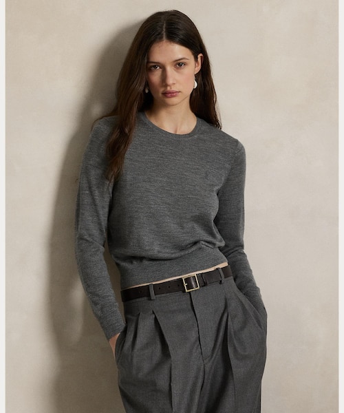 ポロラルフローレン ボーダーニットタイ ネクタイ Italy製 美品 ポロ ラルフローレン POLO RALPH LAUREN ニットタイ ネクタイ