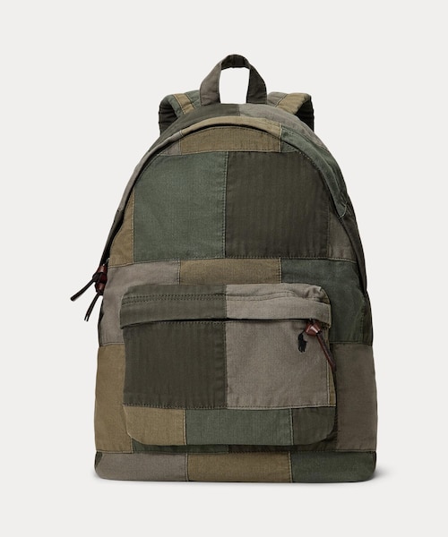 yukiemon パッチワークリュック パッチワーク キャンバス バックパック｜ポロ ラルフ ローレンの