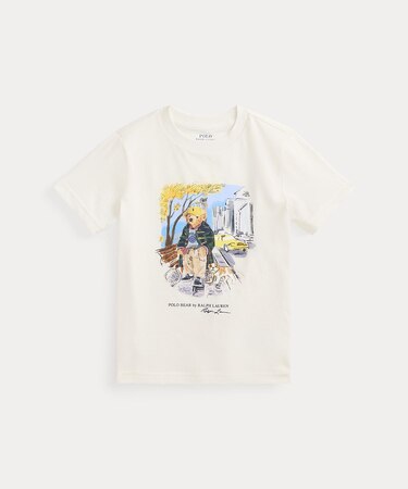 (ボーイズ 2才～7才)Polo ベア コットン ジャージー Tシャツ