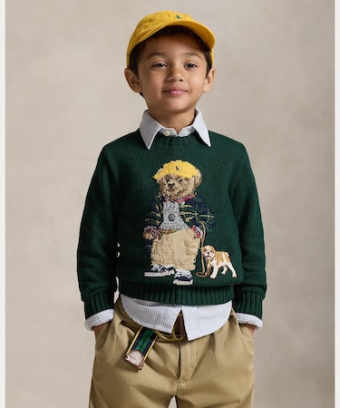(ボーイズ 2才～7才)Polo ベア セーター
