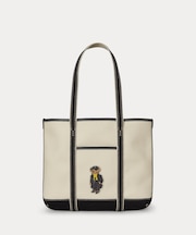 Polo ベア キャンバス スモール ショッパー トート
